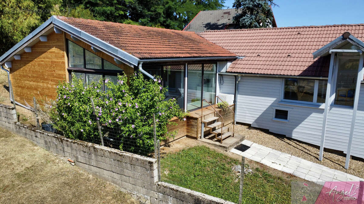 Maison ossature bois 124 m2 • DPE C • Vue dégagée • Proche Ognon - photo 2