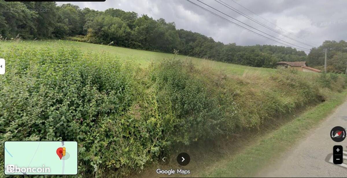 Terrain à MONLEON-MAGNOAC