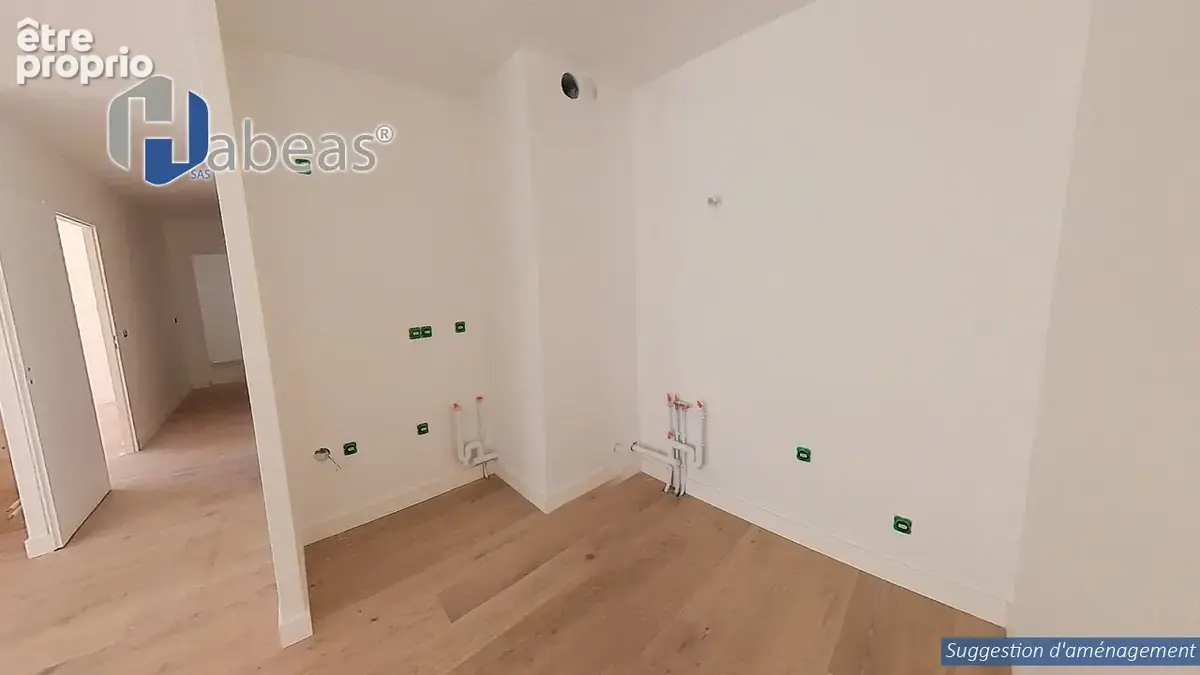 T3 avec 1 chambre plus 2 cabines , 64,72m², Balcon 5,58m², Casier à Ski, cellier - photo 6