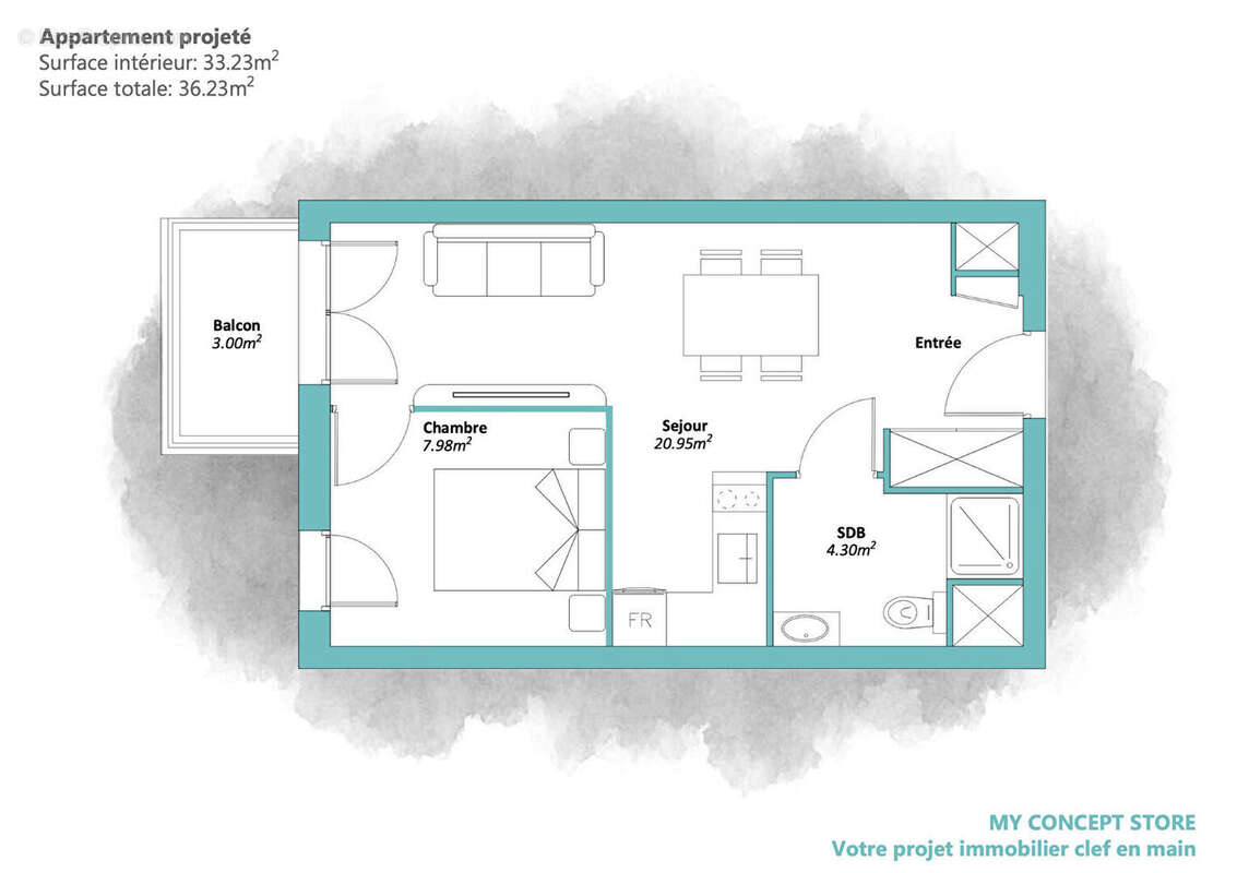 Appartement à HOUILLES