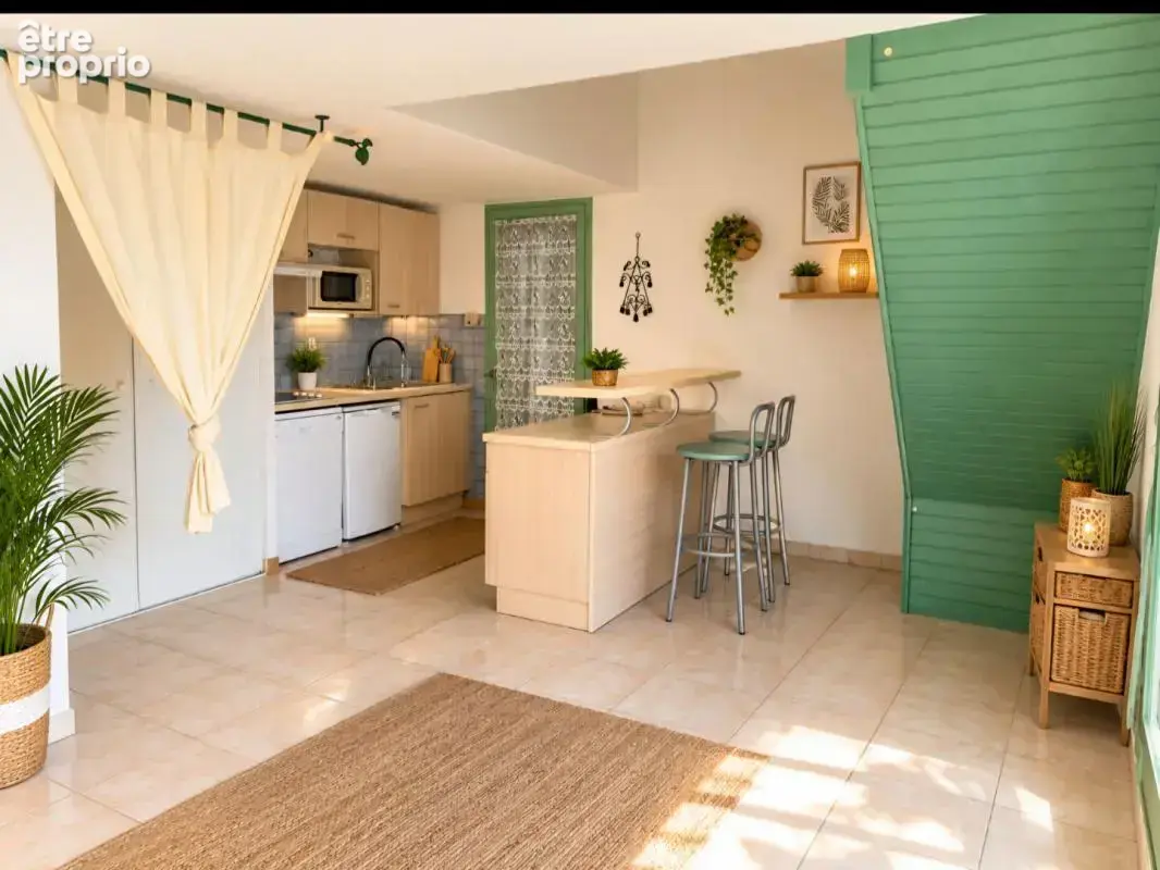 Villa Sainte Marie La Mer 3 pièce(s) 35 m2 avec terrasse, garage et piscine - photo 2