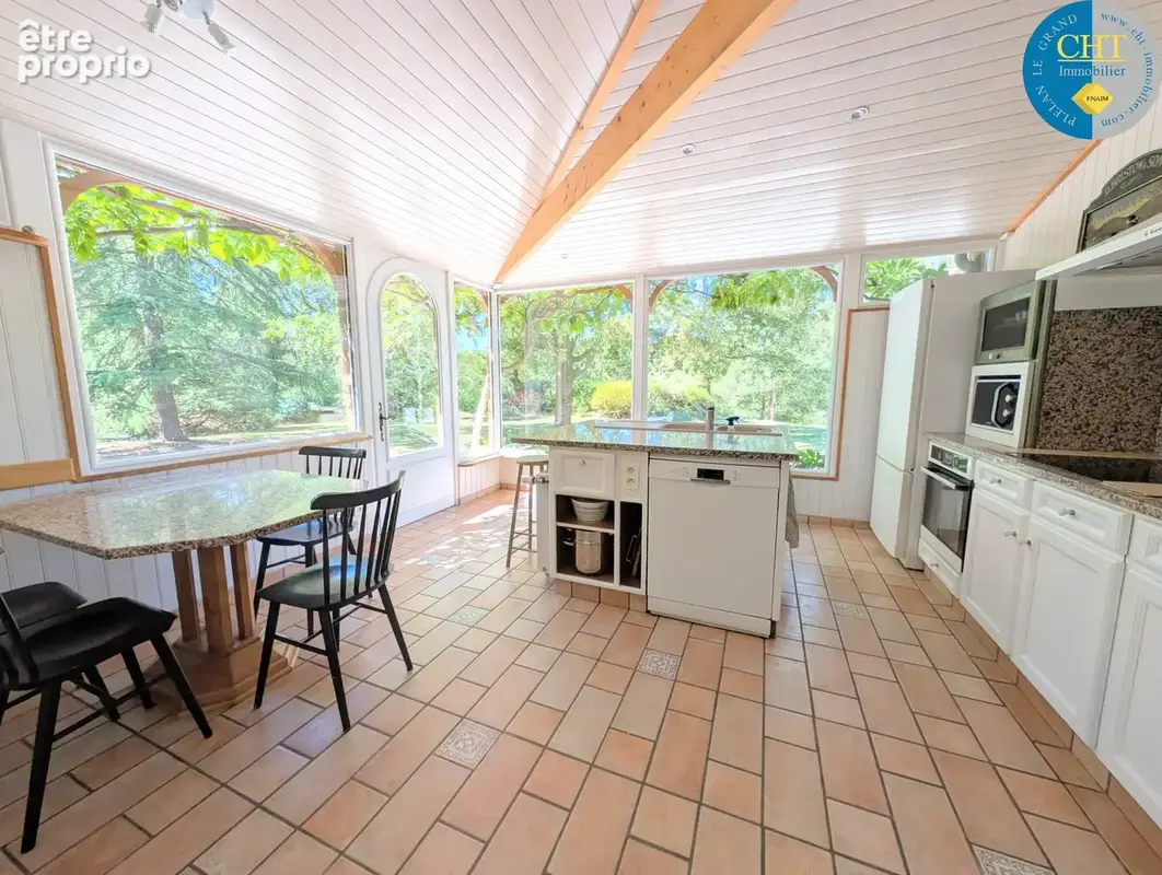 Maison de caractère avec parc de 1,5 hectare à la justice - beignon (56380) avec cht immobilier - photo 14