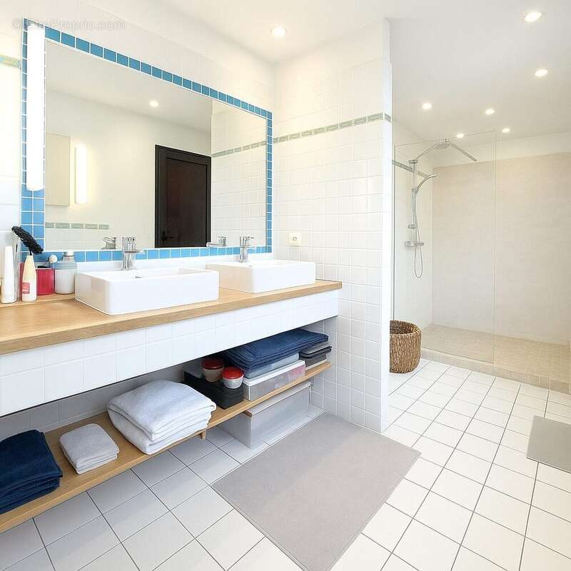 SALLE DE BAIN - Maison à VOISINS-LE-BRETONNEUX