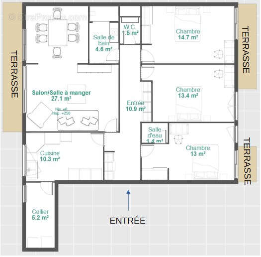Appartement à NANCY