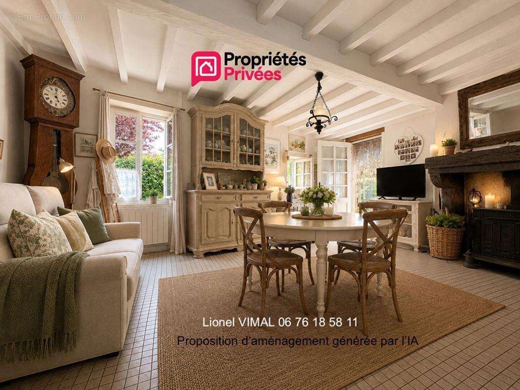 Maison de village 4 pièces avec garage, cave et terrain clos - photo 4
