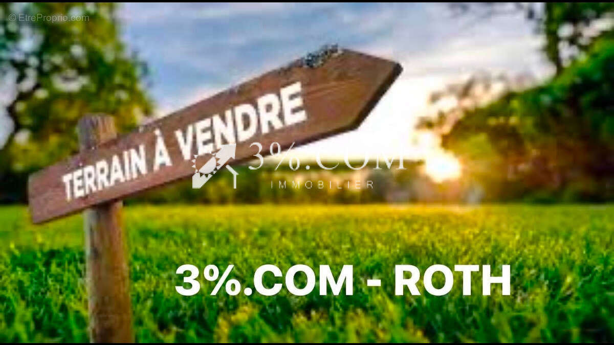 Terrain à TRUCHTERSHEIM