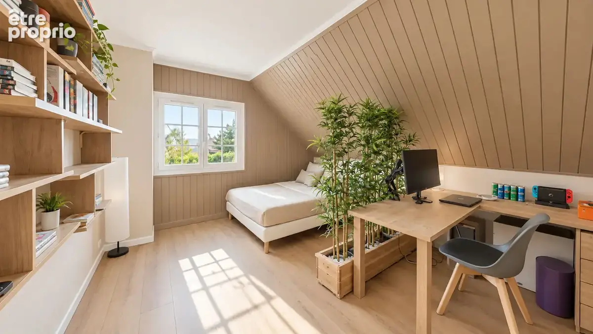 Maison rénovée de 93,6 m² avec terrasse exposée sud-ouest - photo 9