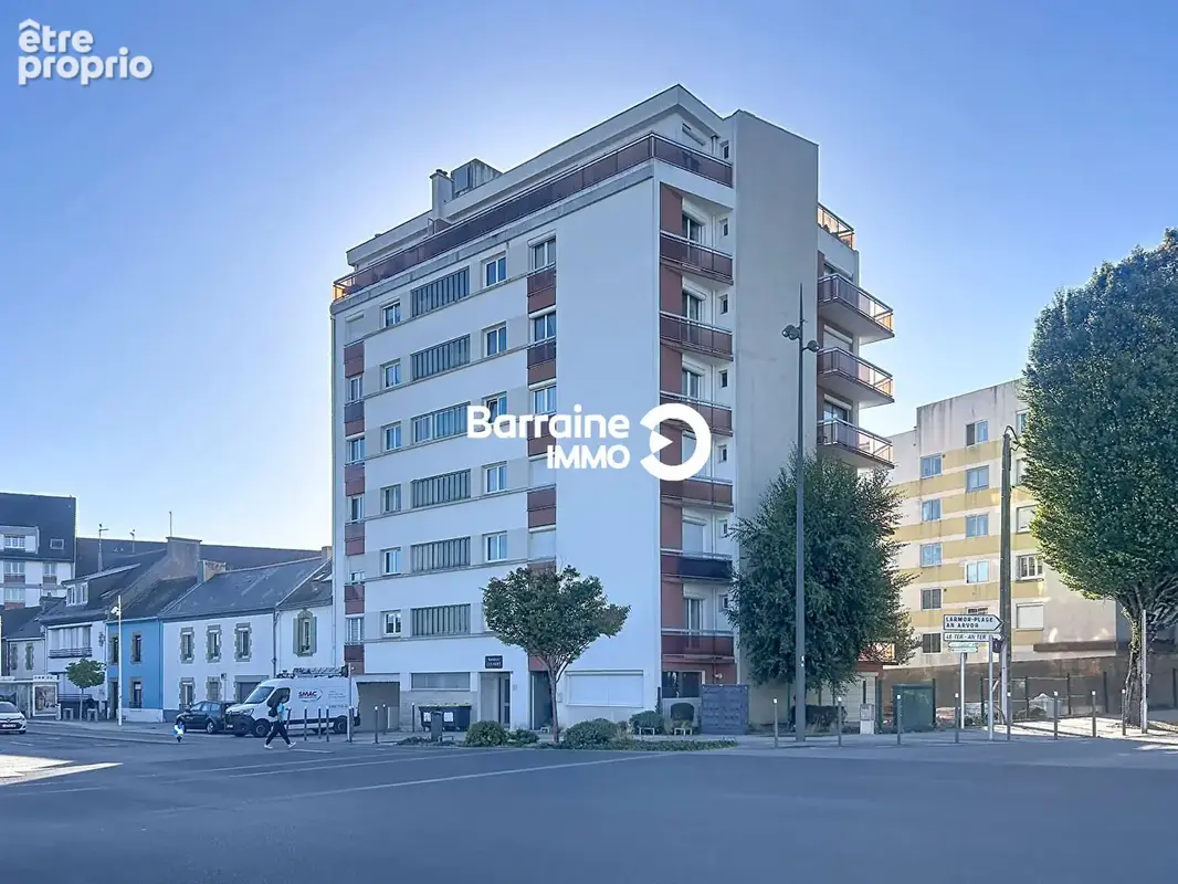 A vendre- lorient secteur merville- appartement t5 de 90 m² avec balcon -garage-ascenseur - photo 13