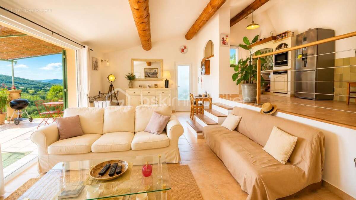 La cadière-d’azur  vue méditerranée – maison rénovée avec studio indépendant - photo 2