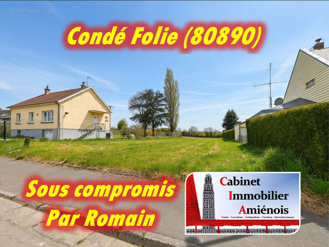 Terrain à CONDE-FOLIE