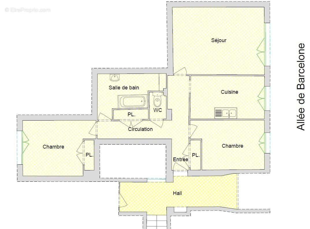 Appartement à TOULOUSE