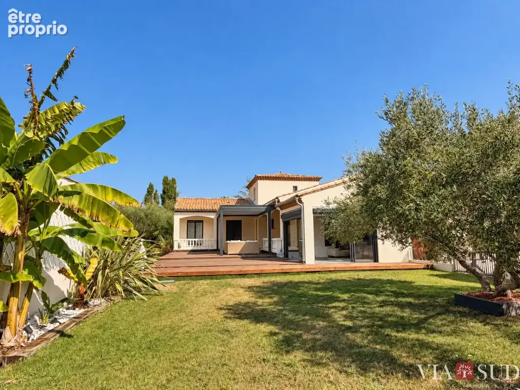 Lignan-sur-orb  une villa ouverte sur le jardin, pensée pour la vie en famille - photo 2