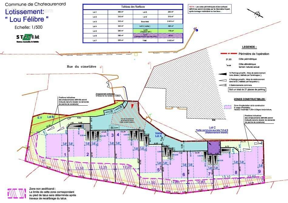 Terrain à CHATEAURENARD