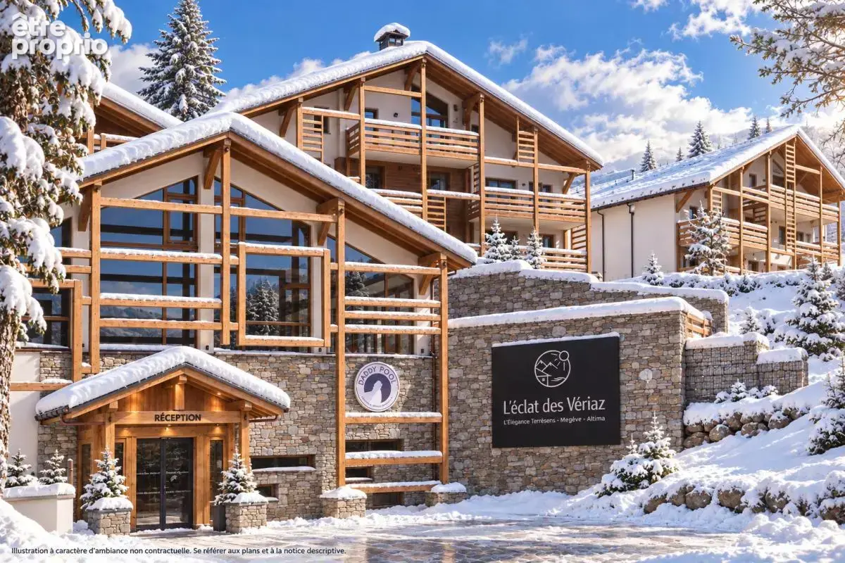 Appartement t4 - résidence l'altima à megève - photo 3