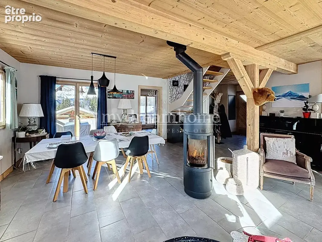 Chalet 5 chambres et appartement indépendant - au départ des pistes - Crest Voland (73590) - photo 7