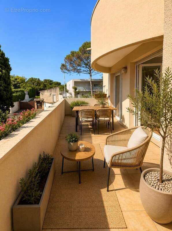 T2 lumineux avec terrasse – Résidence de standing – Montpellier - photo 4