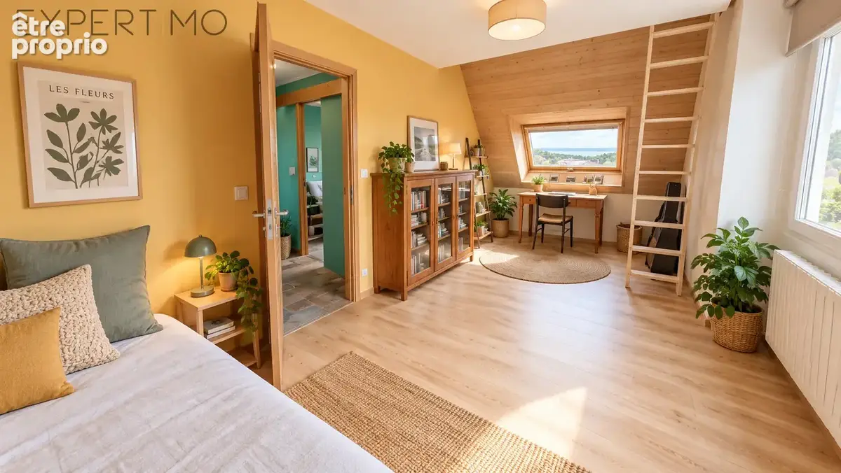 Saint-nic   plage de pentrez à pied   vue mer   maison rénovée avec studio indépendant - photo 12