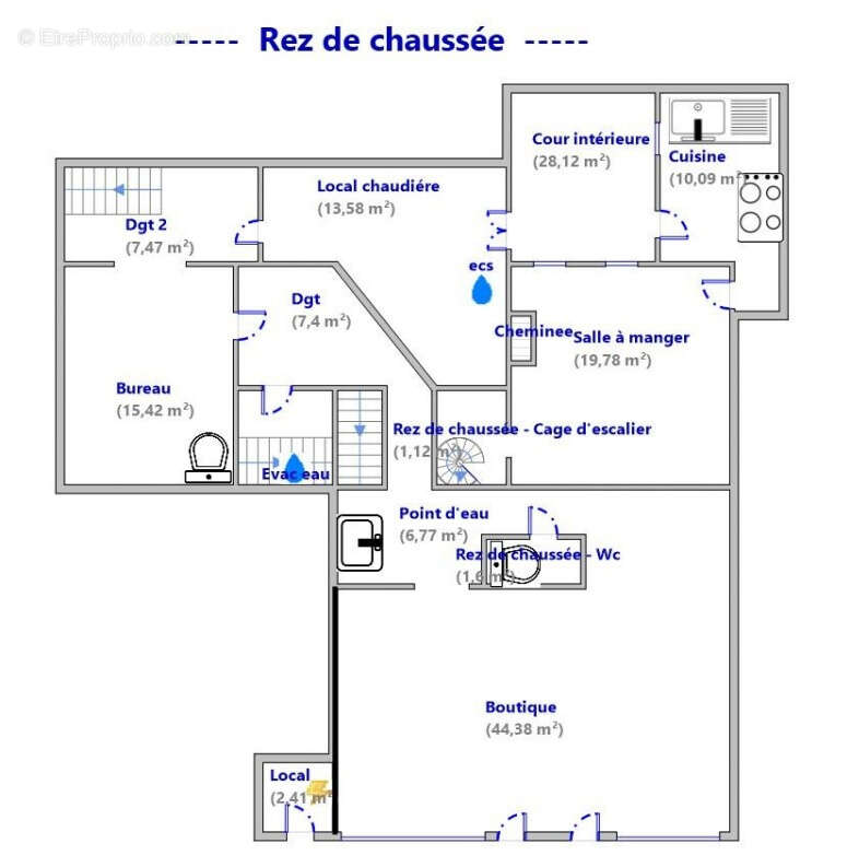 Appartement à BROU