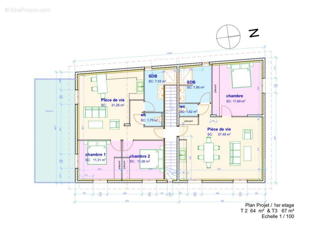 Appartement à VERNAISON