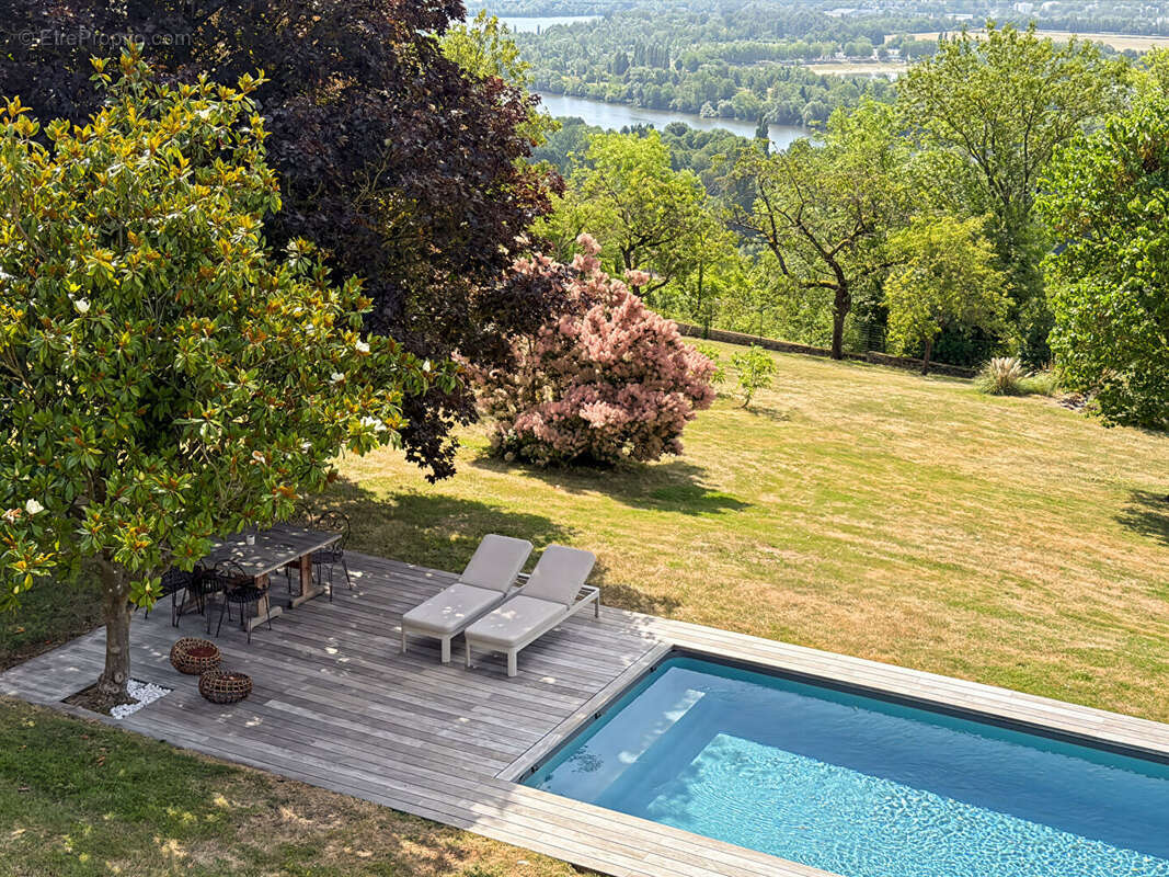 Maison d'exception - evecquemont - vallee de la seine - 8 pièces - photo 2