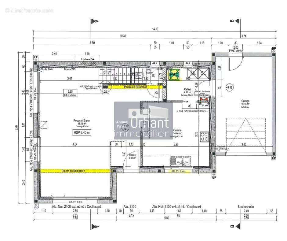Maison à PLOUGOUMELEN