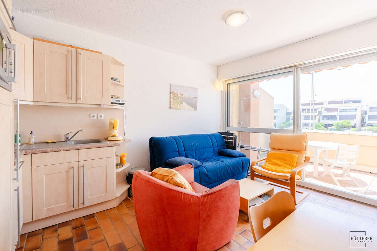 Appartement 23 m² à Gruissan  - photo 4