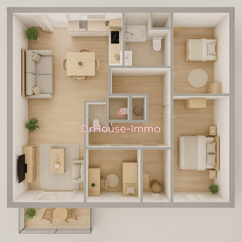 Appartement à FLEURBAIX