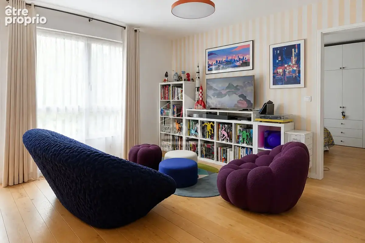 Appartement 47m² à issy-les-moulineaux - photo 2