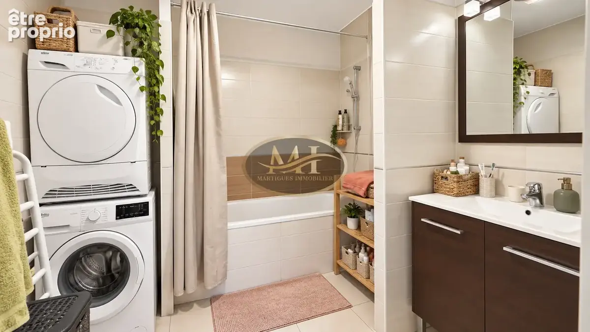 Appartement T3 avec terrasse et garage   Martigues Jonquières - photo 10