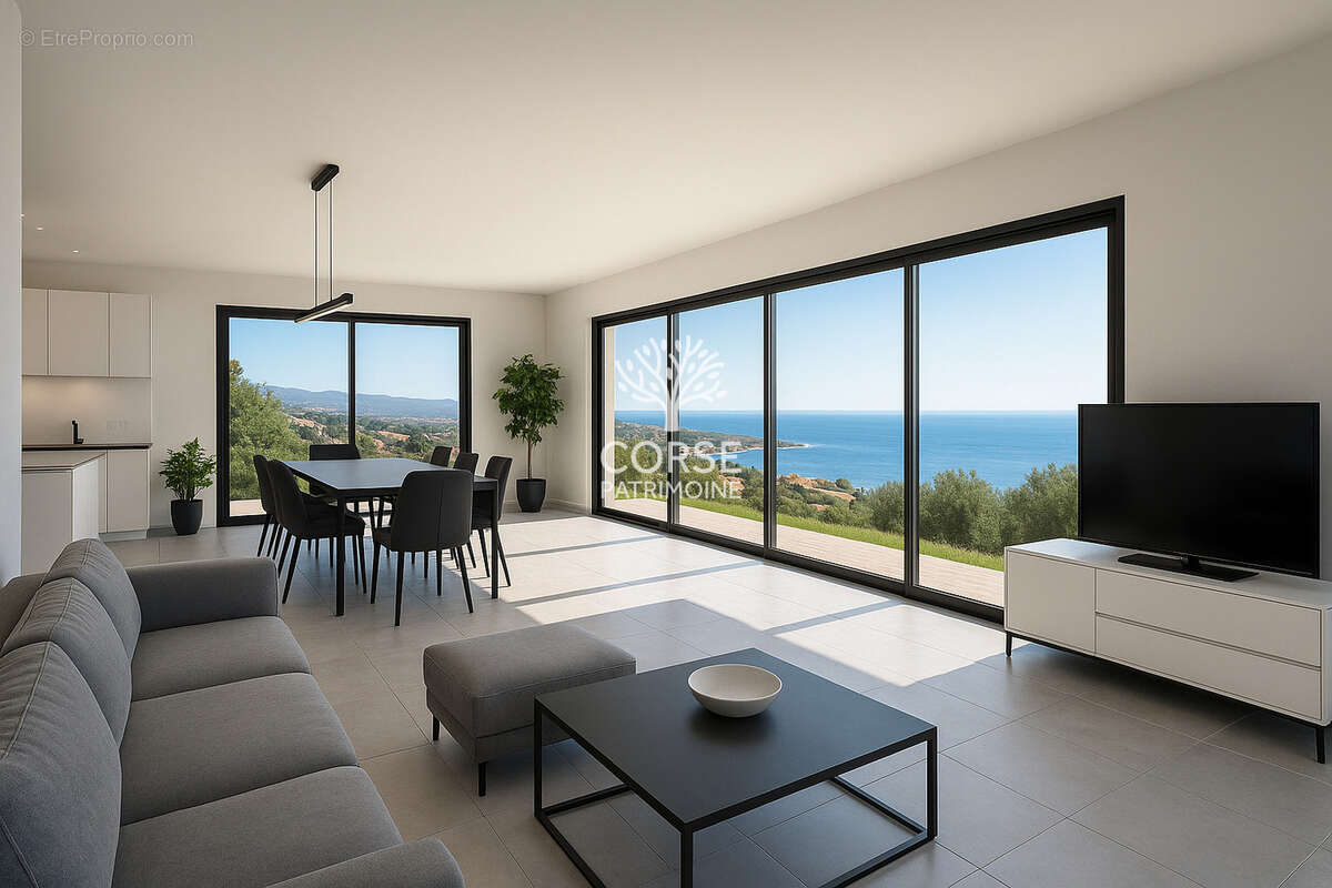Villa contemporaine T5 avec vue mer panoramique et piscine à débordement - photo 2