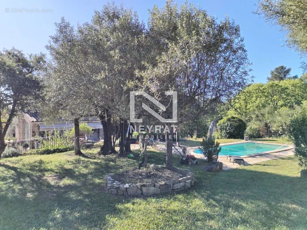Mas en pierre a fayence var - magnifique jardin 3500m²  avec piscine - bassin et forage - photo 4