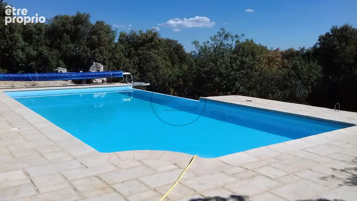 Entre Barjac et Uzès, Superbe maison en pierre avec vue panoramique - photo 2