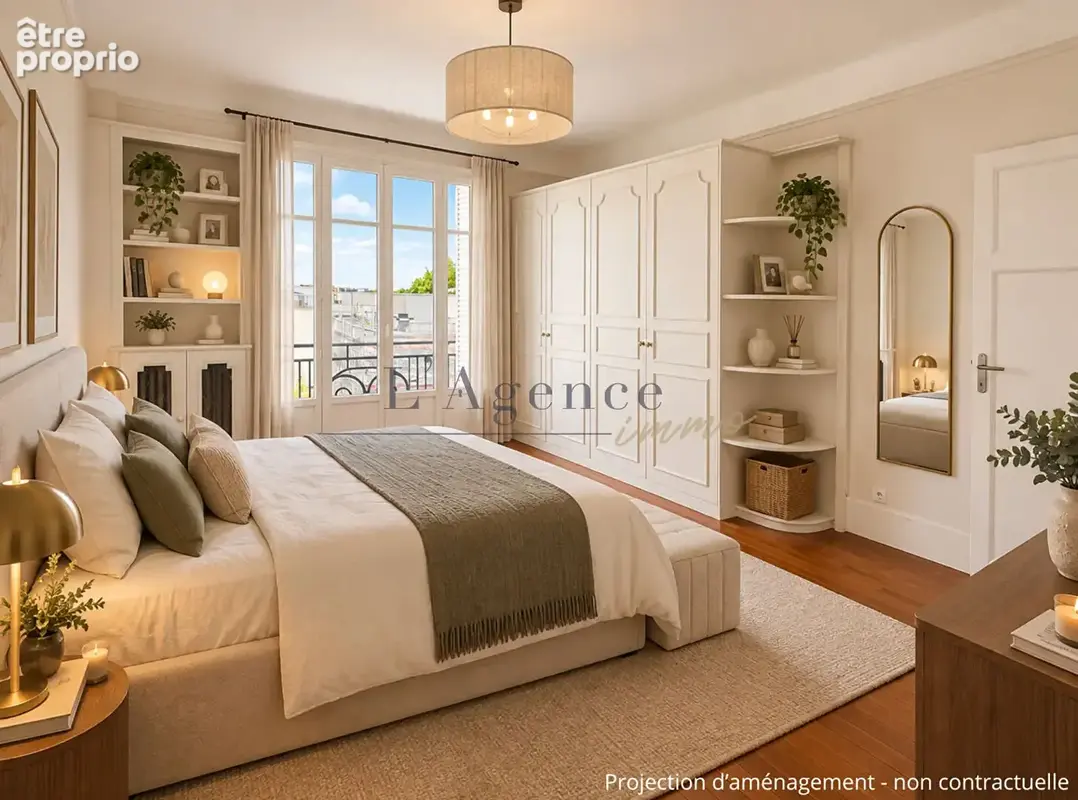 Appartement 61m² Paris 16e - Porte d'auteuil - photo 6