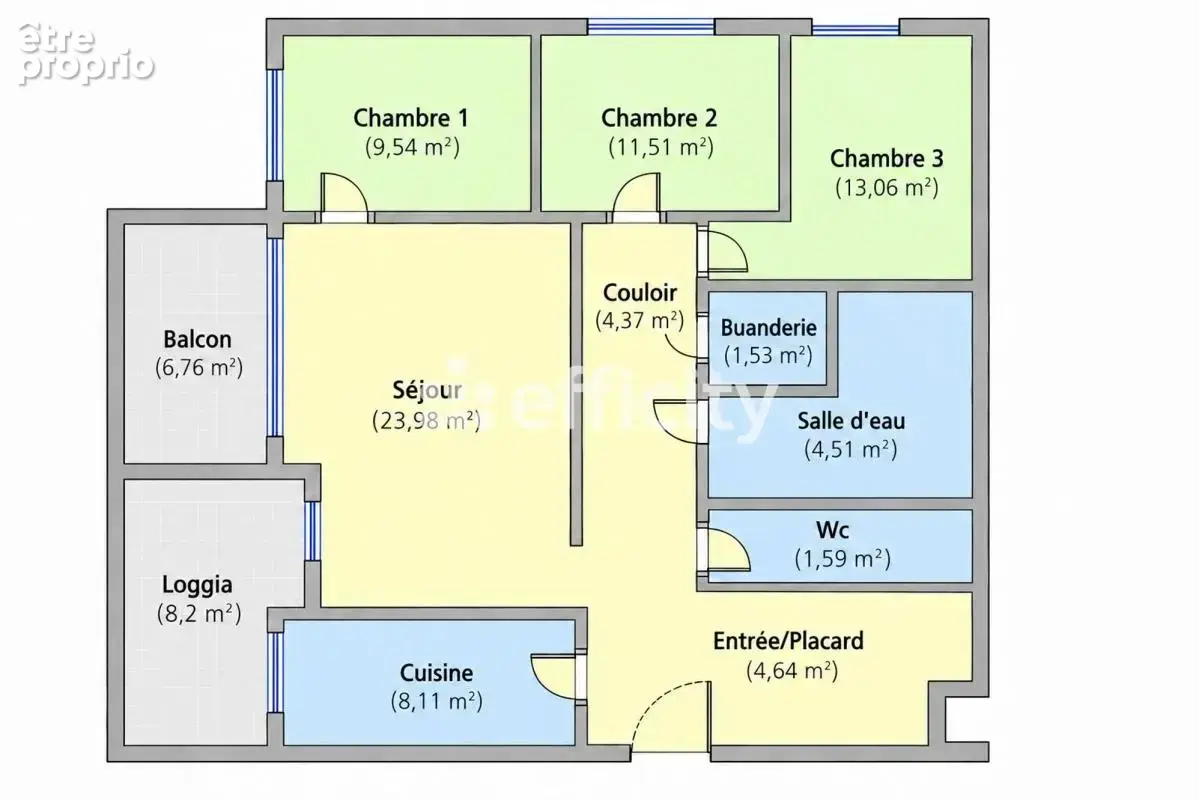 Appartement - photo 3