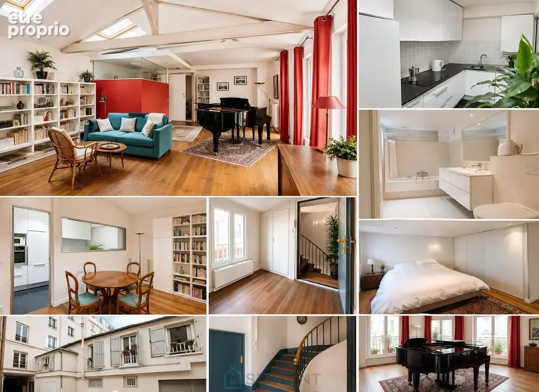 Appartement à PARIS-20E