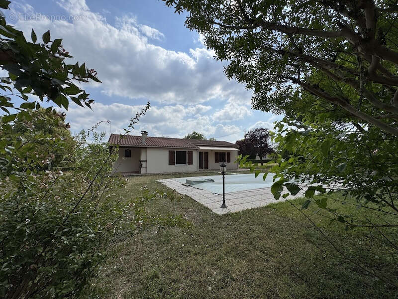 Maison de plain avec gite, piscine et grand jardin situées au calme. - photo 5