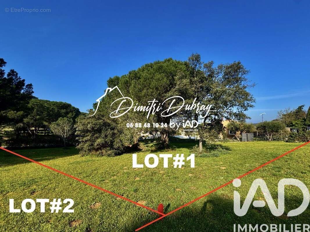 Photo 2 - Terrain à BIZANET