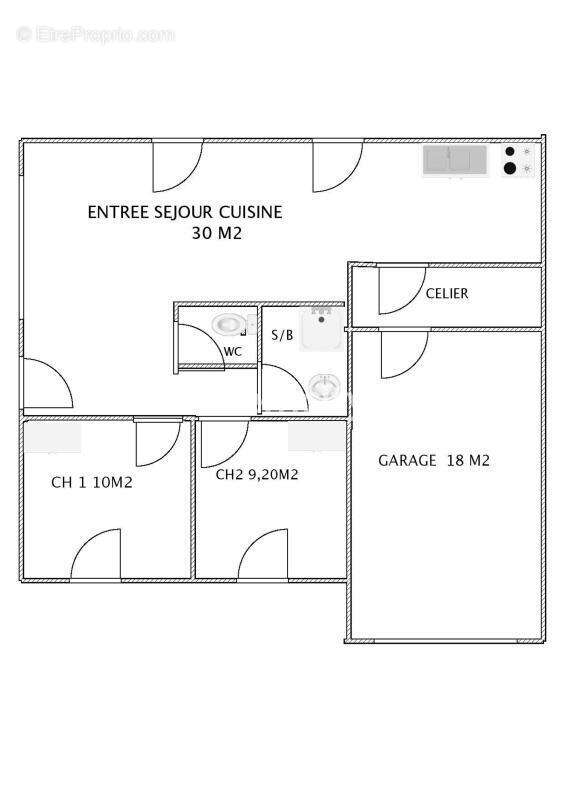 Maison à SEMUSSAC
