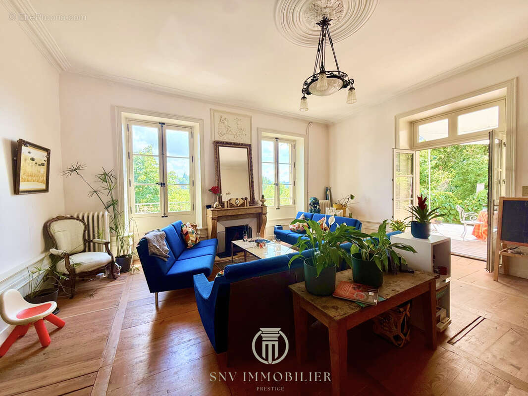 Maison de maître avec vue rénovée avec nombreuses dépendances, jardin - photo 4