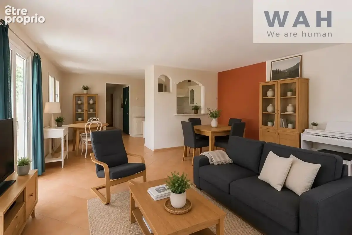 Vente - vaison-la-romaine (84110)   appartement 3 pièces - t - photo 4