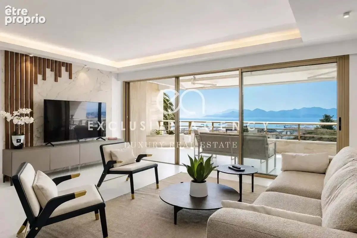 Cannes Californie - Appartement 4 pièces 100m² vue mer panoramique - photo 2
