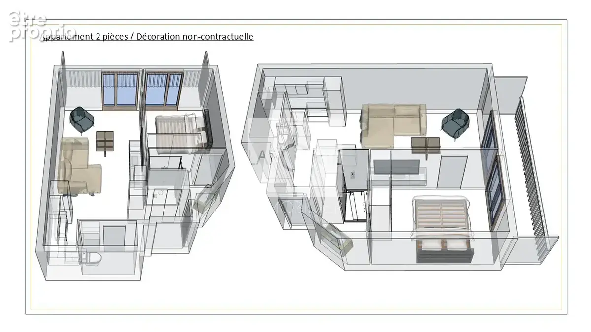 Appartement 2 pièces 37m2 meublé à Saint-Jean-de-Sixt - photo 15