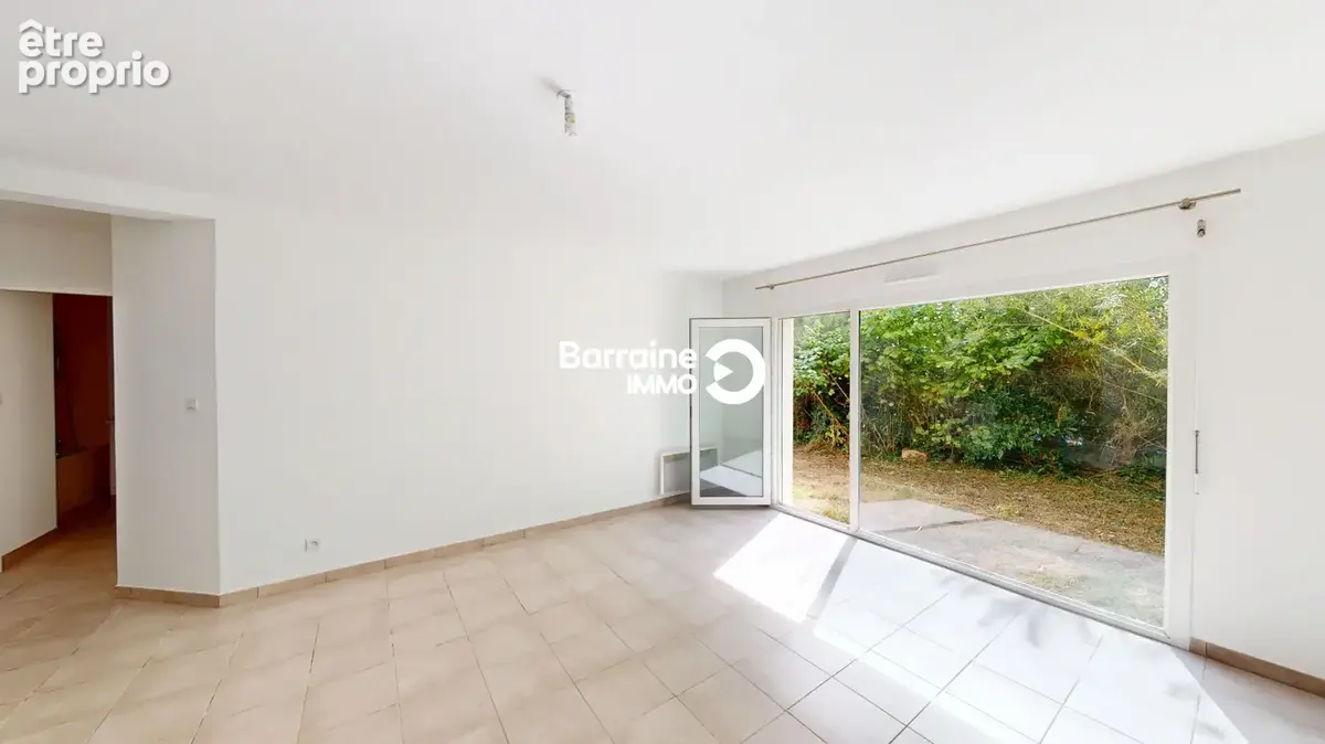 Exclusivite   a vendre  brest lambezellec  appartement   t2  48m²   1 chambre     jardin privatif   garage privatif - photo 2