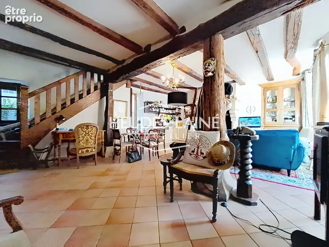 Charmante maison de bourg en pierres à vendre - Saint Jean Le Thomas - 50530 - photo 2