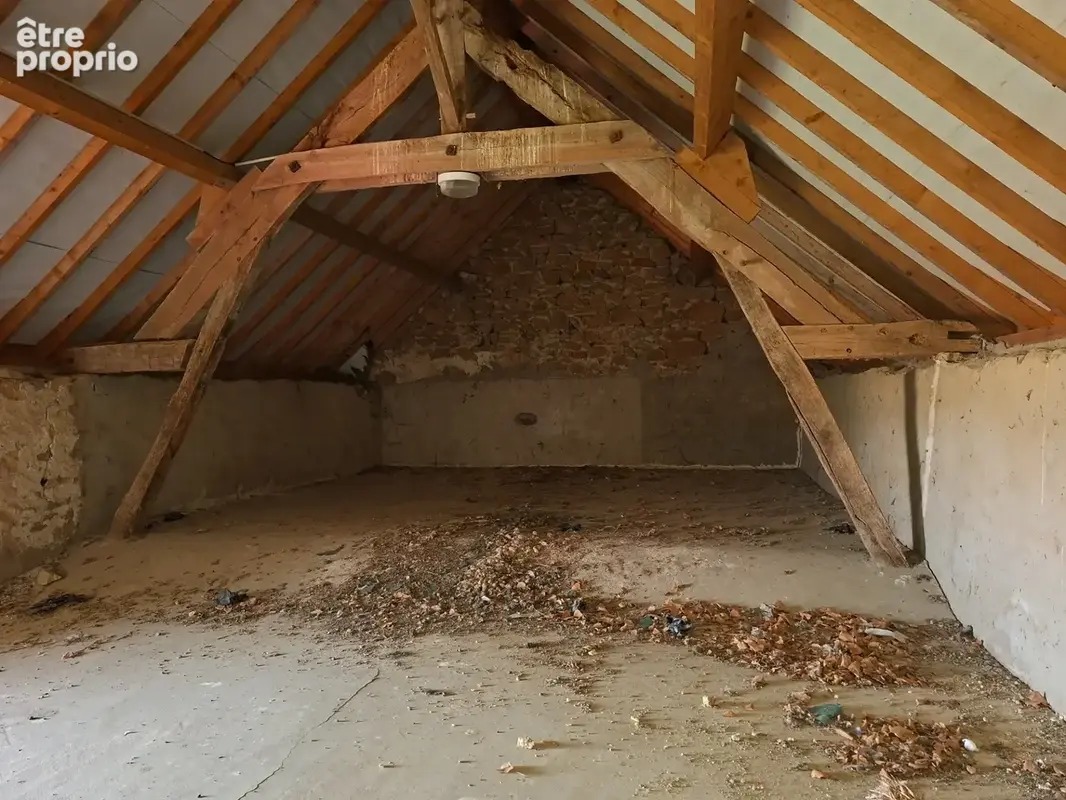 Longère au milieu de champs, Proche Saint Léonard des Bois, 1500 à 7000 m2 terrain sans supp prix, combles aménageables - photo 3