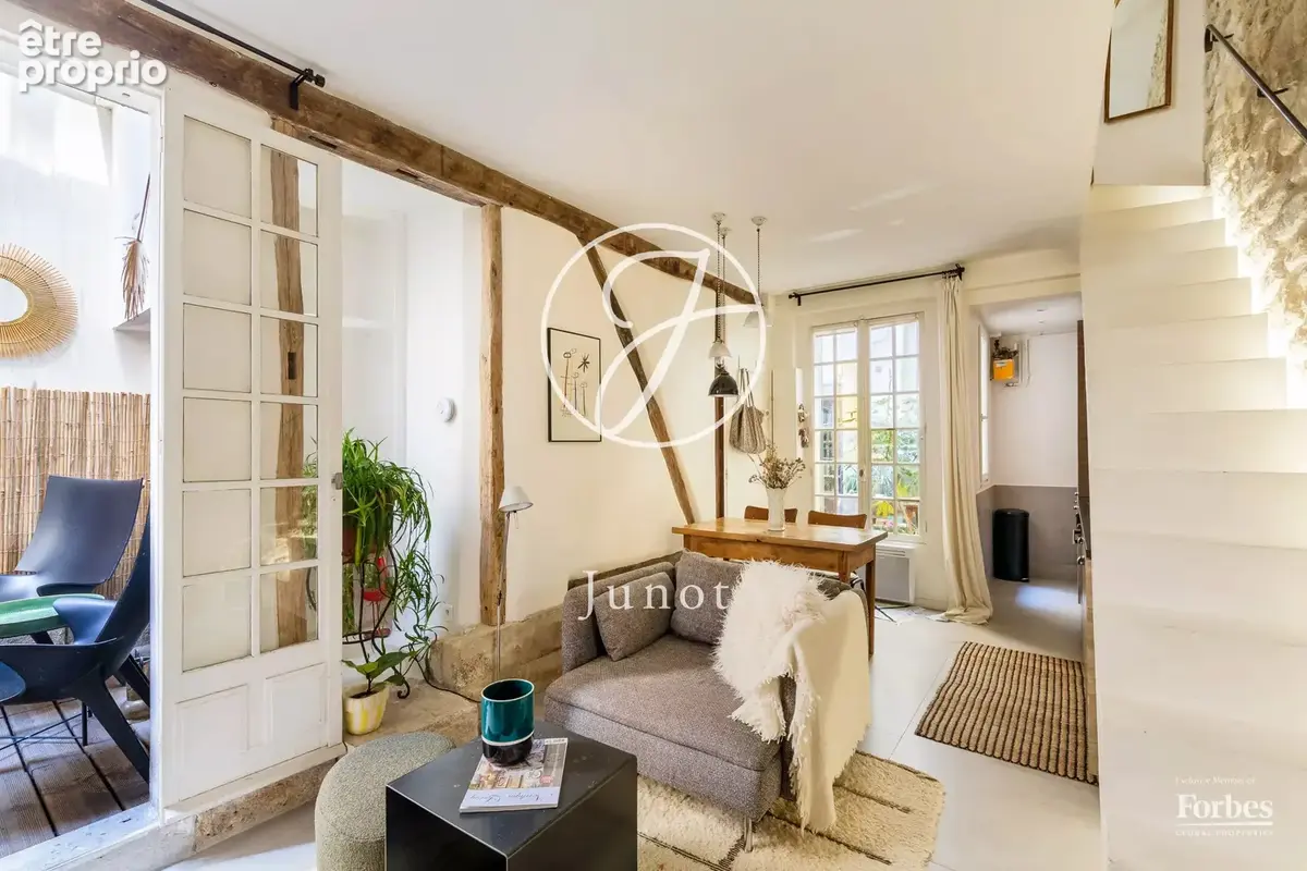 Paris 18e - ABBESSES - Duplex - 36.38m² Carrez - 1 chambre - Calme - photo 5