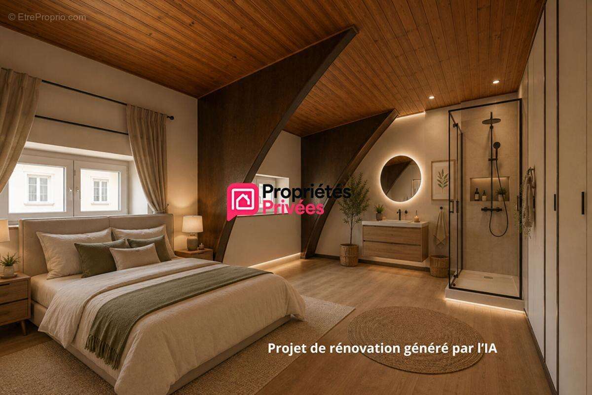 Immeuble à fort potentiel de 150 m2  T3 et local CHAPDES BEAUFORT 63230 - photo 16