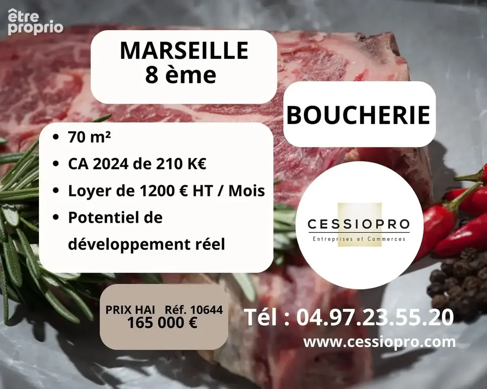 Commerce à MARSEILLE-8E