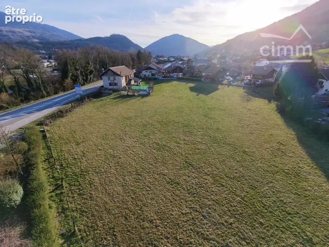 A vendre terrain constructible 1332 m2 valgelon la rochette 73110. - photo 6