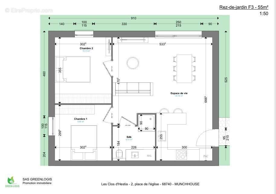 Appartement à MUNCHHOUSE